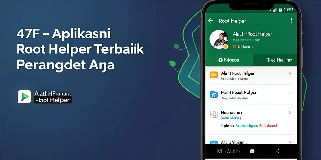 Tampilan antarmuka aplikasi 47F yang intuitif dan fitur canggih.
